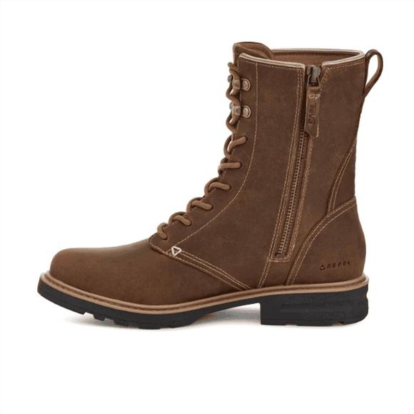 NEW TEVA women's rowena lace boot in honey brown - Picture 3 of 5